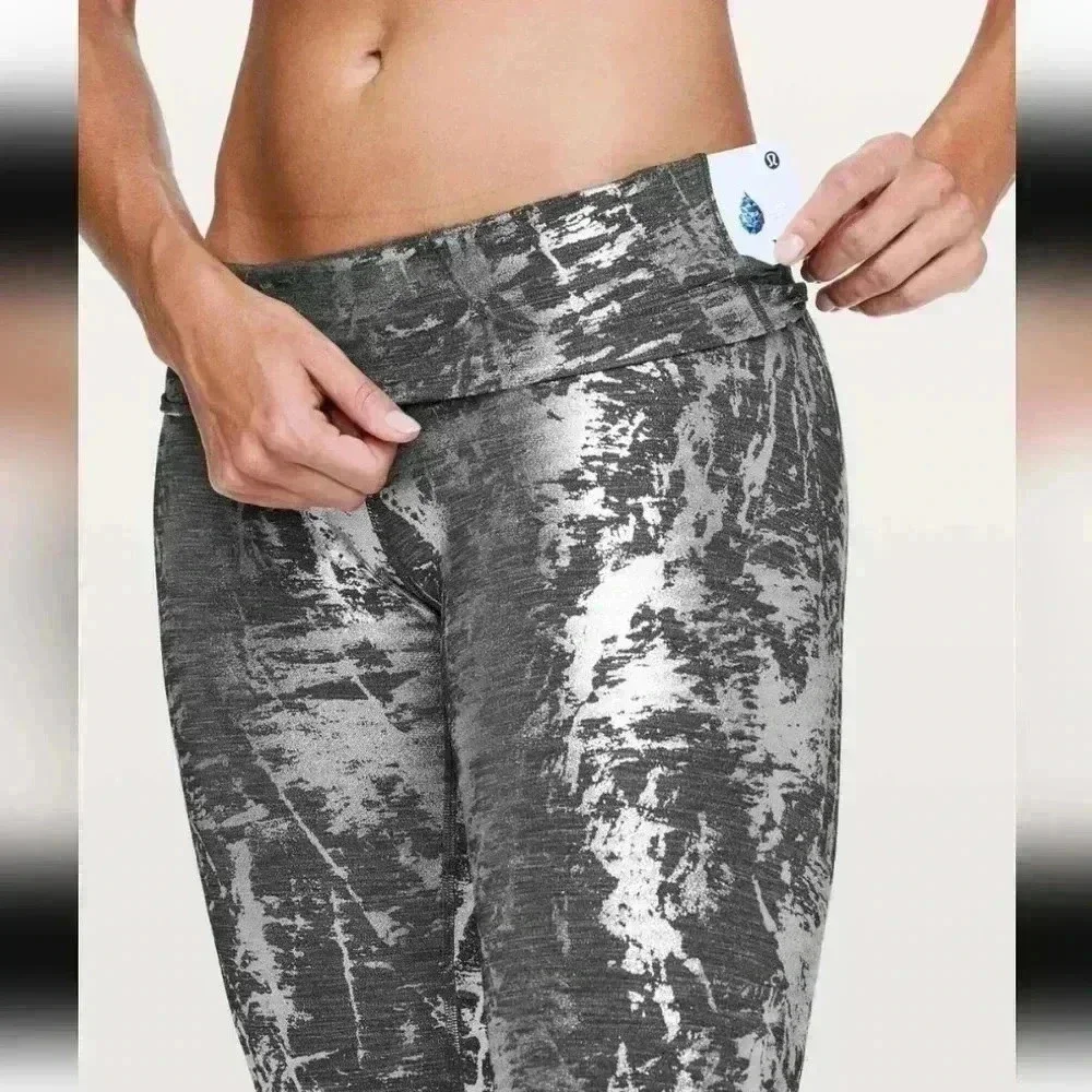 Lululemon Wunder Under Hi-Rise Tight *Brindle Foil 28